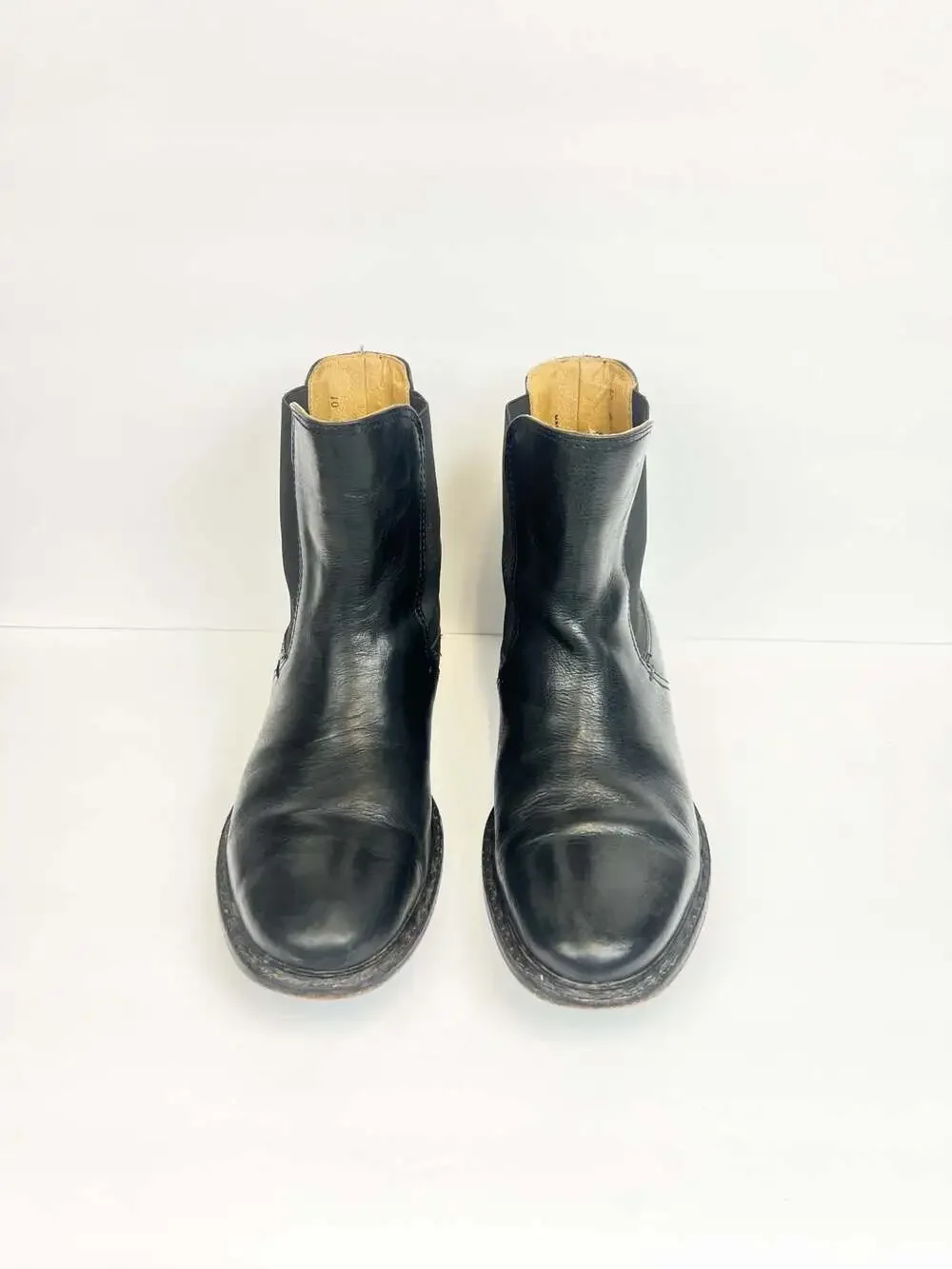Frye Men's Black Leather Chelsea Boots Size 10D